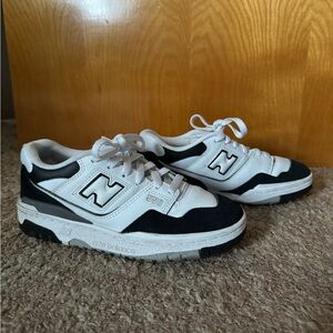 New Balance 550 Black and White